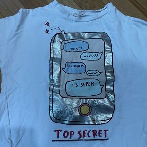 Zara girl long sleeve t-shirt, size 8